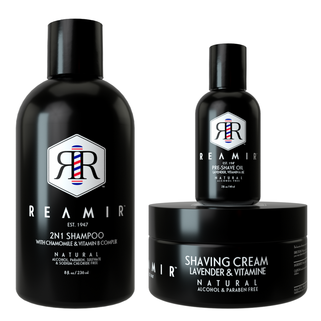 REAMIR Men's Grooming Product Line / Essential Kit 