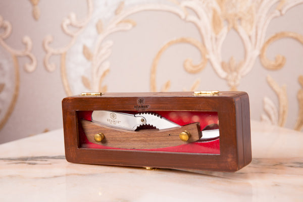 Wooden Handle Shaving Razor
